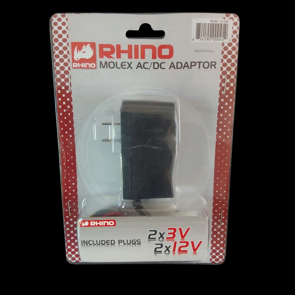 Rhino Molex AC/DC Adaptor with Plugs